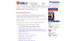Desktop Screenshot of foodinc.ca--www.foodinc.ca