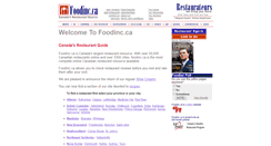 Desktop Screenshot of foodinc.ca